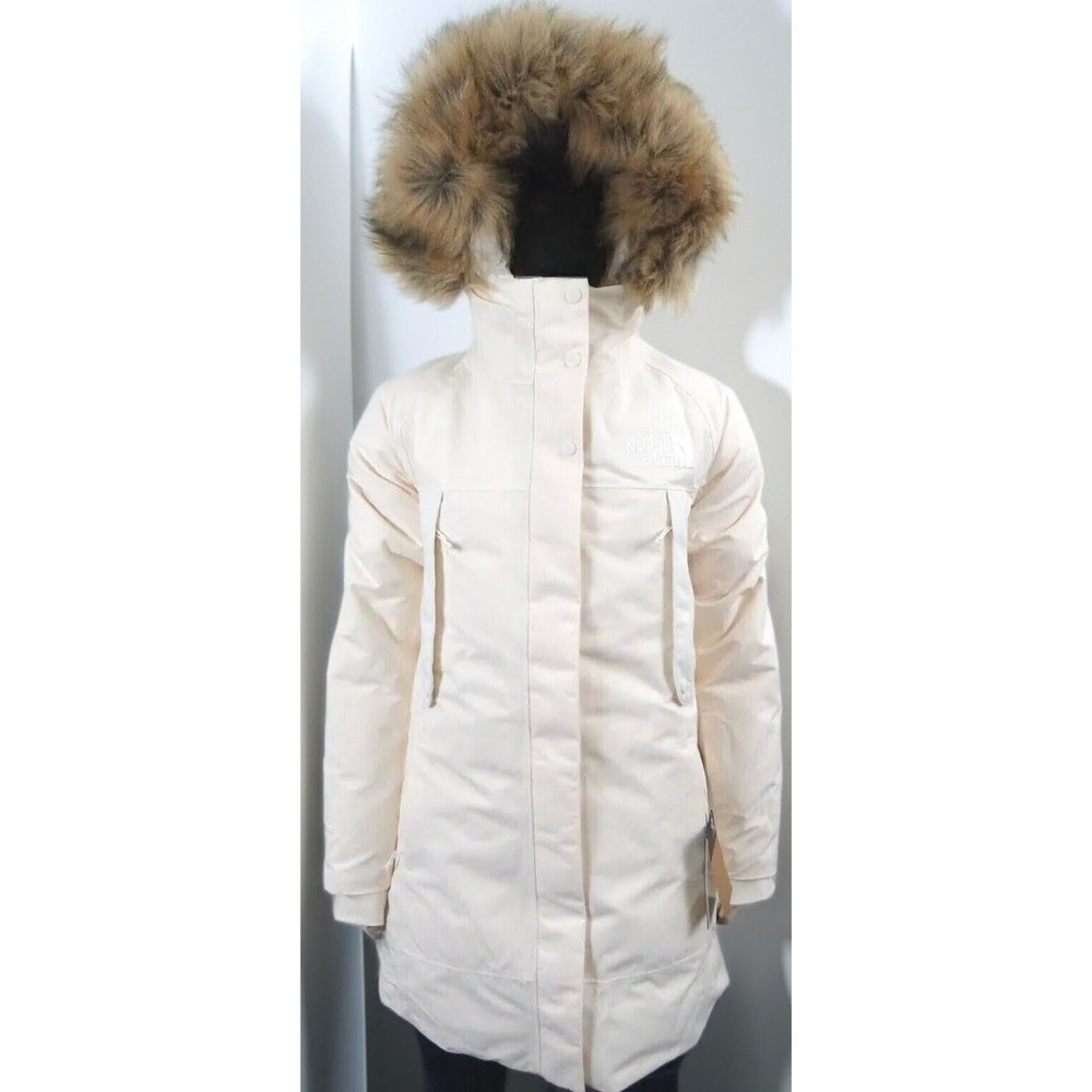 The North Face Women New Outerboroughs ParkaGardenia White Large